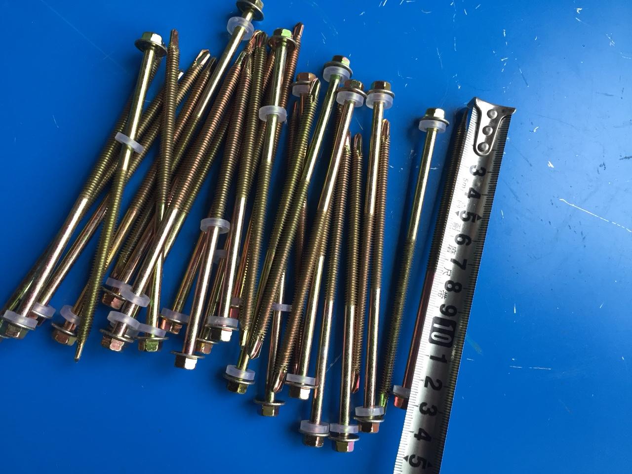 Vít bắn tôn 12F, vít bắn sắt. Bộ 50 vít bắn tôn 12F cao cấp tặng kèm 1 đầu bắn siêu hút