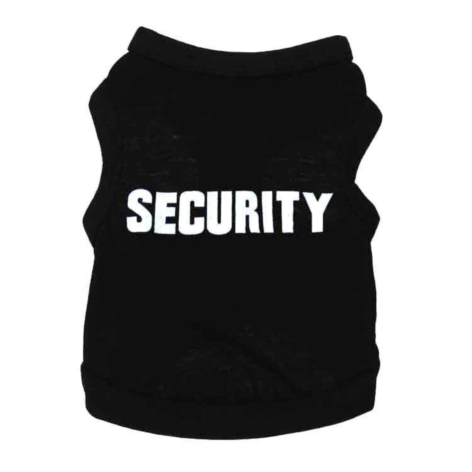 Áo đồ cho thú cưng - Áo Security - Quần áo chó mèo 007 Size S