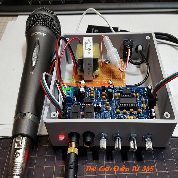 Bộ Combo Echo Khuếch Đại Micro Karaoke XH-M173