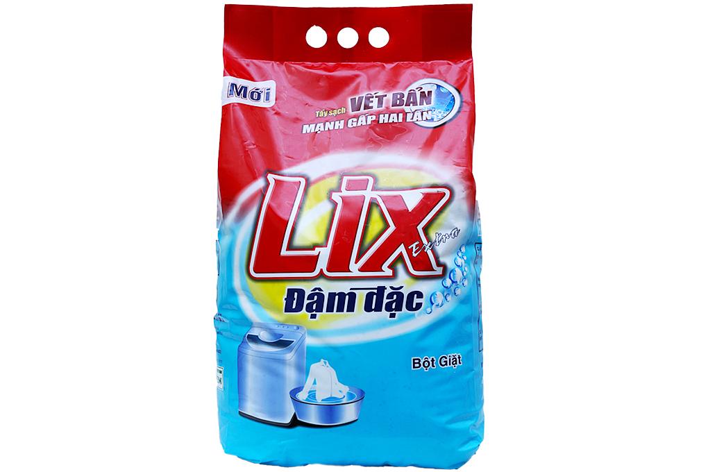 Bột giặt Lix extra đậm đặc 6kg