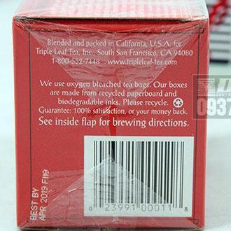 Trà giảm cân Triple Leaf Tea 20 gói của Mỹ