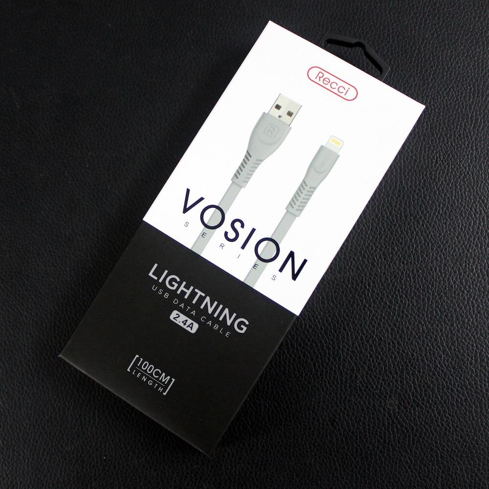 Cáp sạc cho iPhone dài 1.0m Recci Vosion