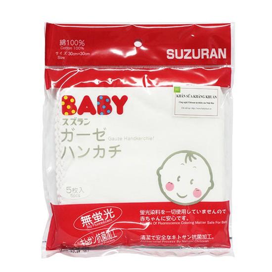 Khăn sữa Suzuran (gói 5 chiếc)