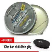 Xi đánh giày không màu Aromax Hàn Quốc, kèm theo bàn Chải Kiwi.
