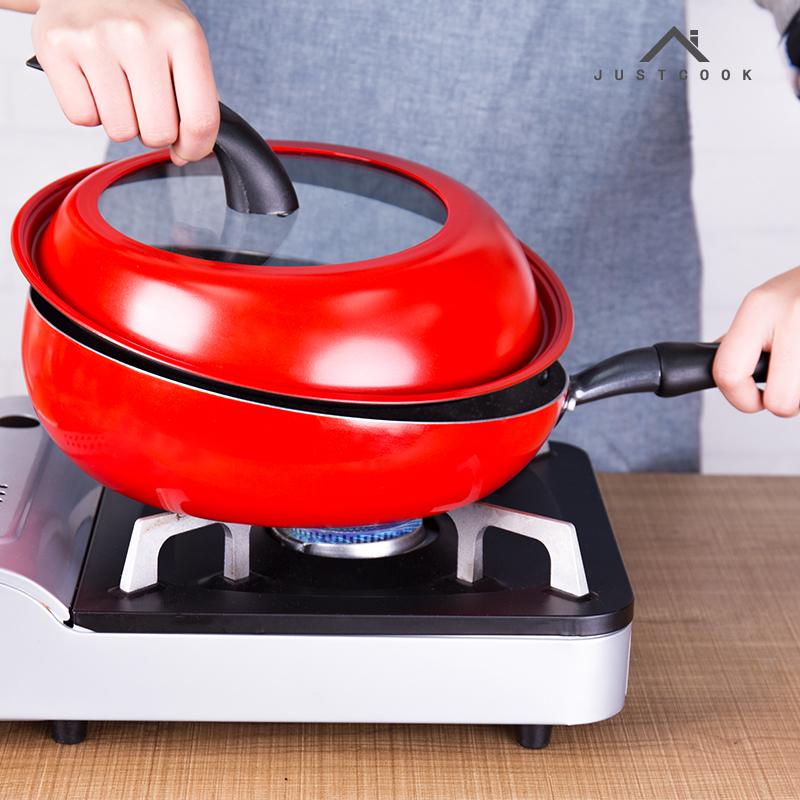 Justcook 26 Cm Nồi Đáy Bằng Chảo Chống Dính