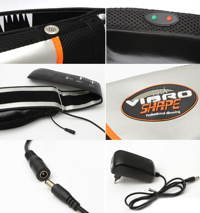 Đai massage làm thon cơ thể rung, nóng Vibro Shape