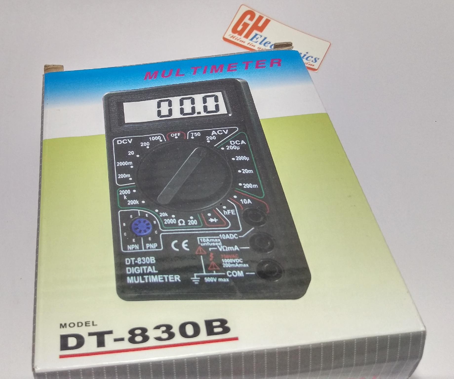 Đồng hồ vạn năng DT830B