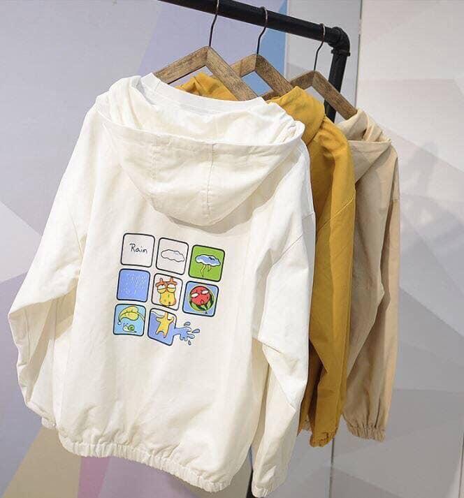 Áo Khoác Dù Nam Nữ Unisex ( Có 3 Màu) Ảnh Thật 100%