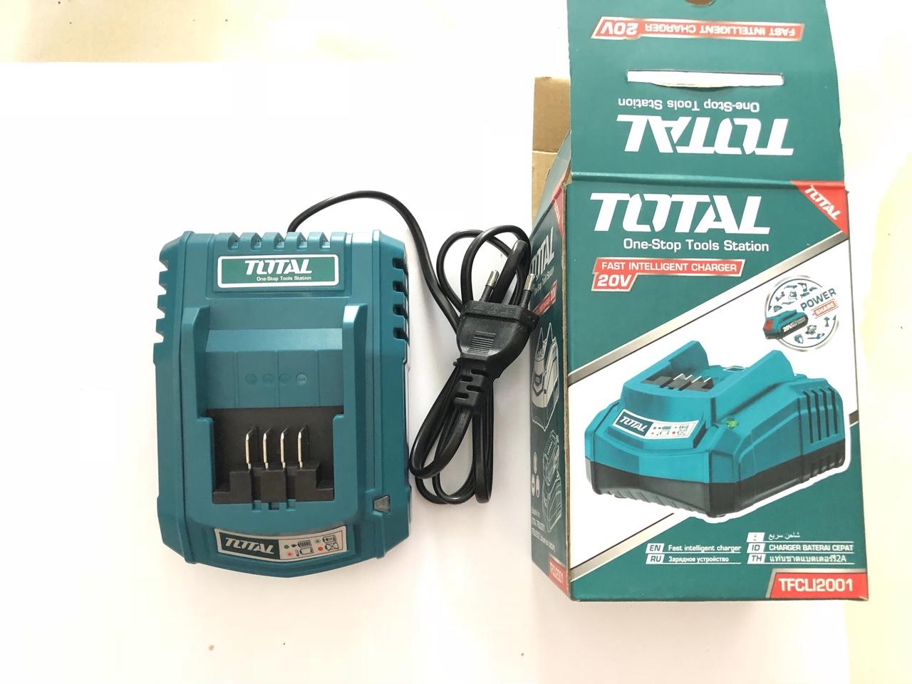 20V CỤC SẠC PIN LI-ION TOTAL - TFCLI2001
