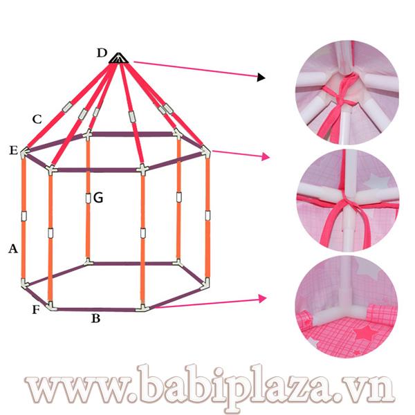 Màn chụp Công Chúa - Cho bé giấc ngủ ngon