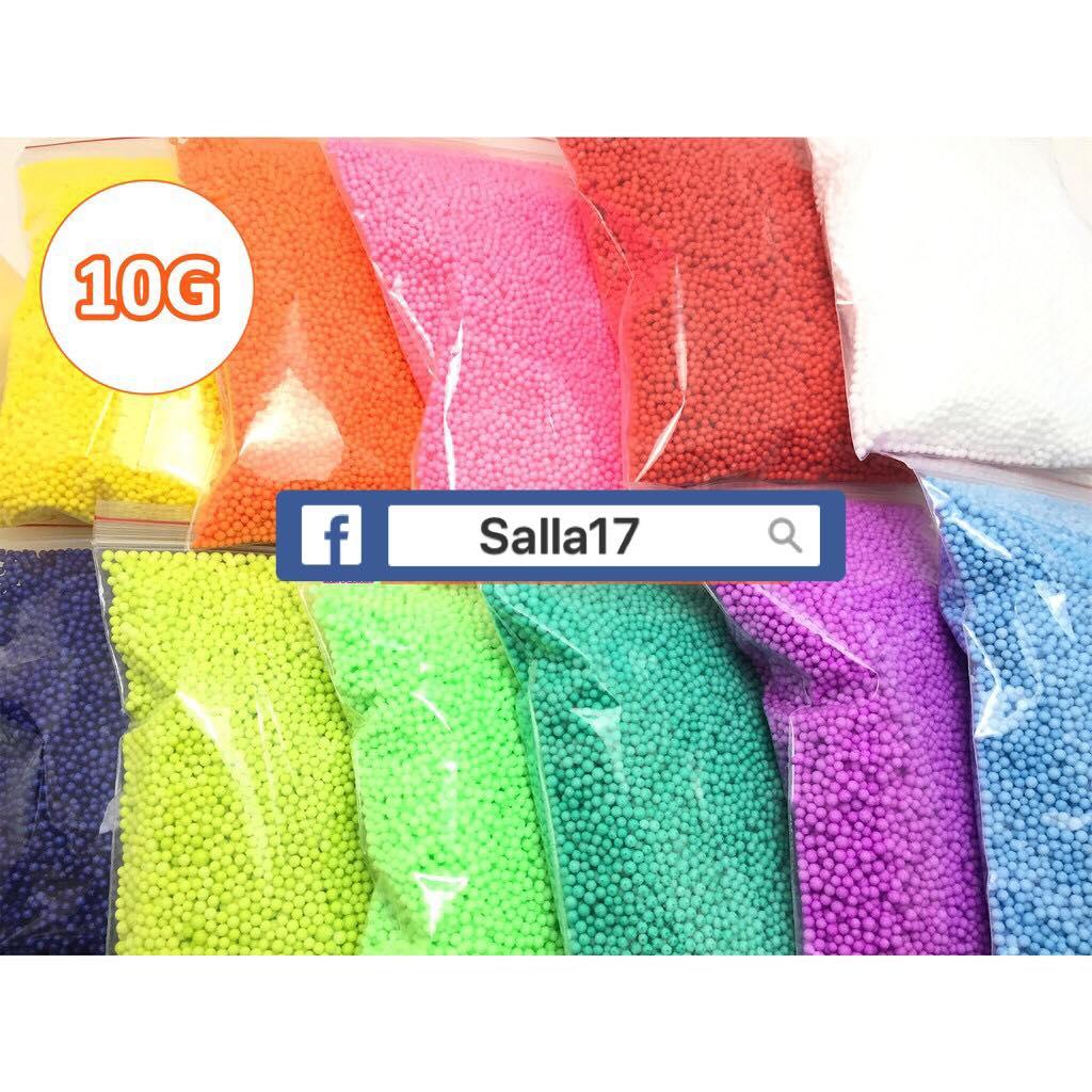 Combo 2 bịch  Xốp Nhiều Màu- Nguyên Liệu Làm Slime