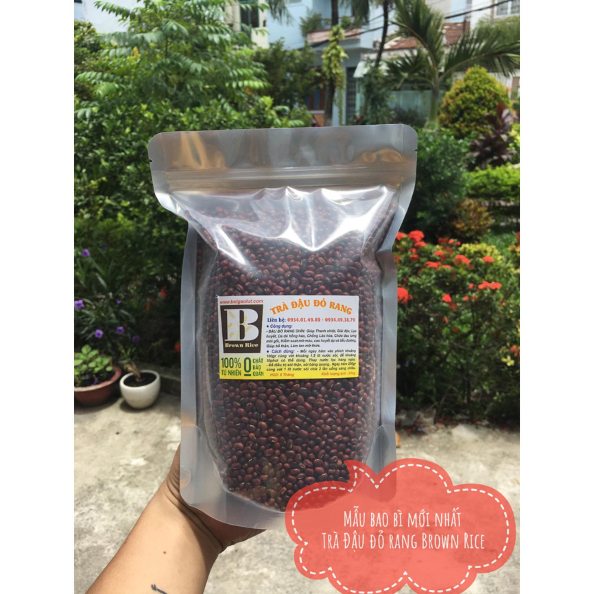[HCM]Trà đậu đỏ rang Brown Rice ( túi 01kg )