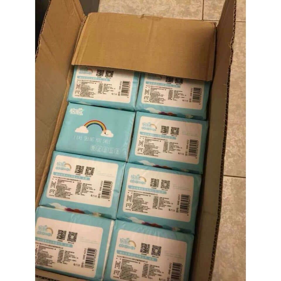 1 thùng giấy lụa cầu vồng 30 gói
