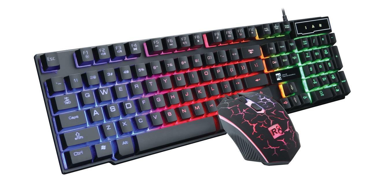 Combo Bàn Phím + chuột R8 1910