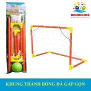 Khung Thành Bóng Đá Antona Xếp Gọn Kèm Bóng Nhựa
