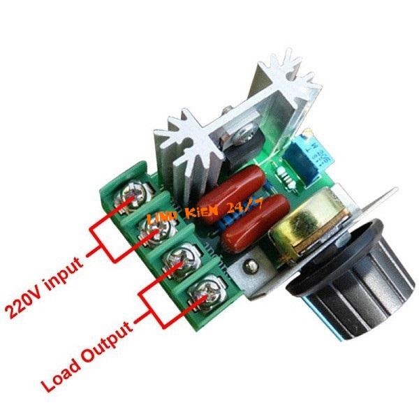 MODULE MẠCH DIMMER ĐIỀU CHỈNH AC 220V - 2000W