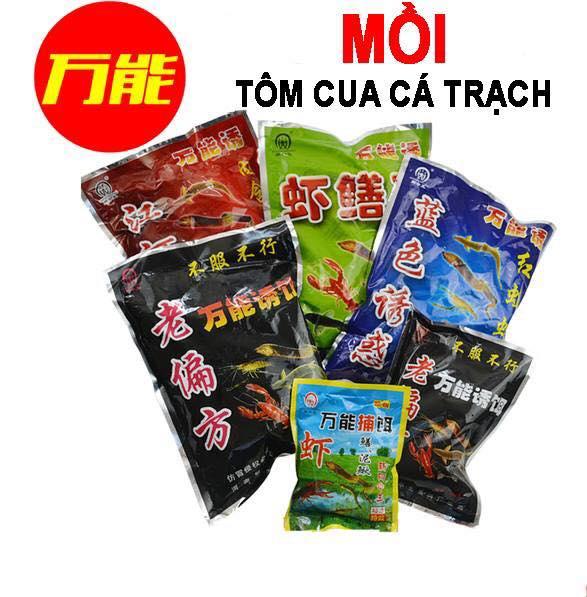 10 bịch mồi đánh tôm , cua , tép , lươn trạch hiệu quả cao