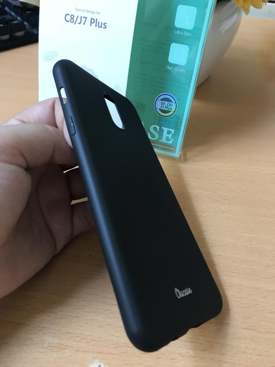 Ốp lưng dẻo màu Vucase cho Samsung Galaxy J7 Plus