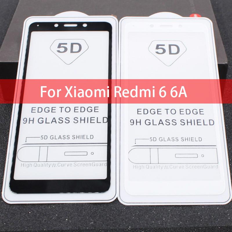 Kính cường lực 5D Full màn hình cho Xiaomi Redmi 6A, Redmi6a / Xiaomi Redmi 6, Redmi6