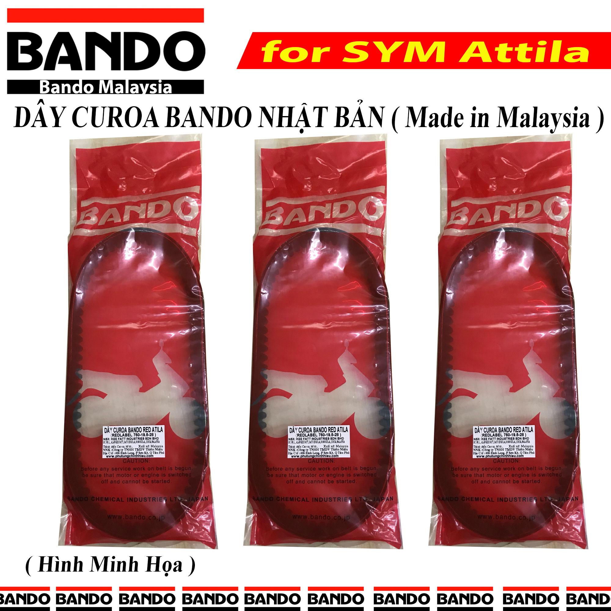 [HCM]Dây curoa Bando SYM Attila ( Bando Malaysia )