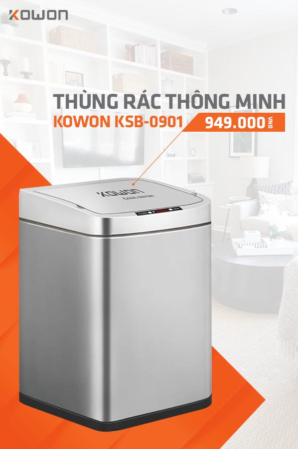 THÙNG RÁC THÔNG MINH KOWON KSB-0901