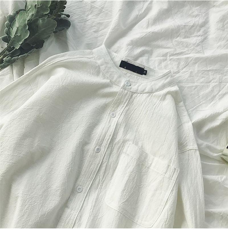 Áo Sơ Mi Nam Cổ Trụ Style Hàn Quốc bhl1770