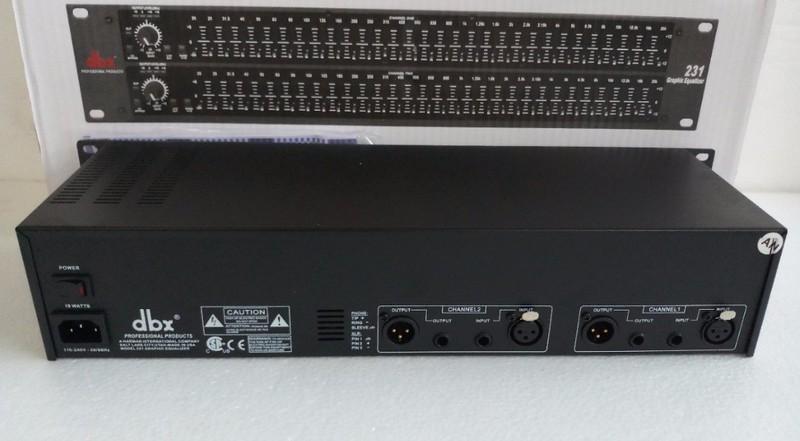 Equalizer dbx 231 , lọc âm chất lượng tốt