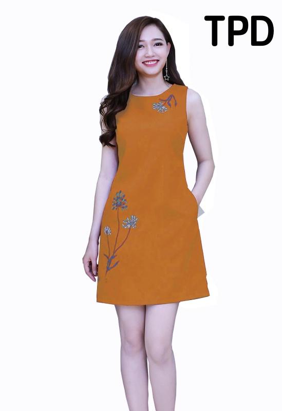 [HCM]Đầm suông in hoa hot (Có size bự)