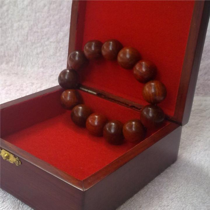 Vòng đeo tay gỗ trắc 18mm