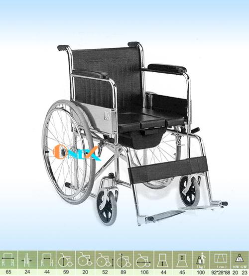 Xe lăn có bô vệ sinh xếp gọn OneX