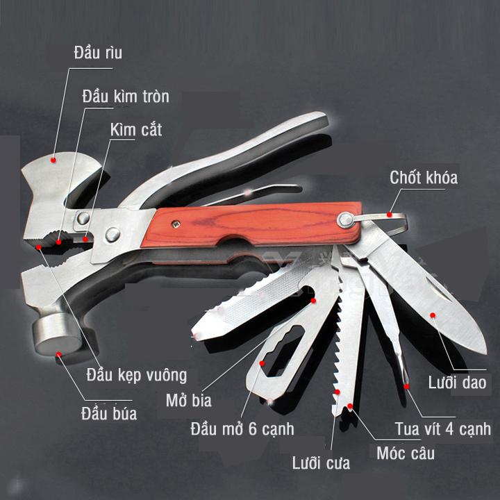 Dụng cụ cứu hộ đa năng dành cho xe hơi