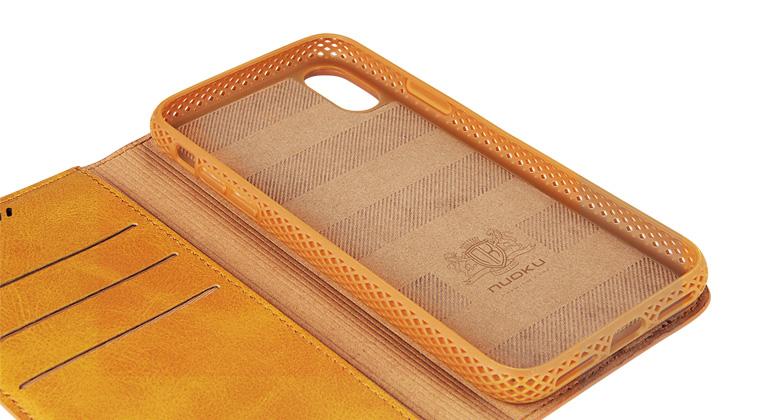 Bao Da Ví Cao Cấp Nuoku cho iPhone Xs