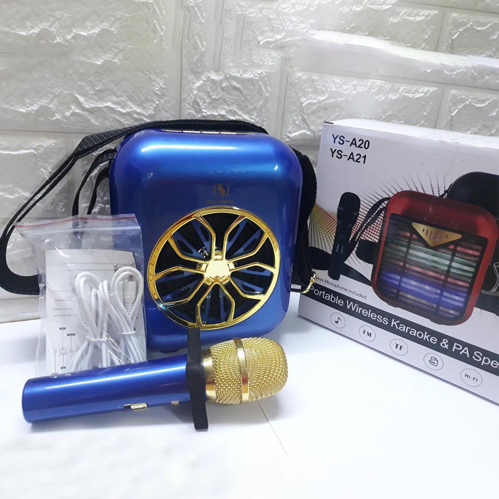LOA BLUETOOTH KARAOKE YS-A20 TẶNG MICRO (MÀU NGẪU NHIÊN)