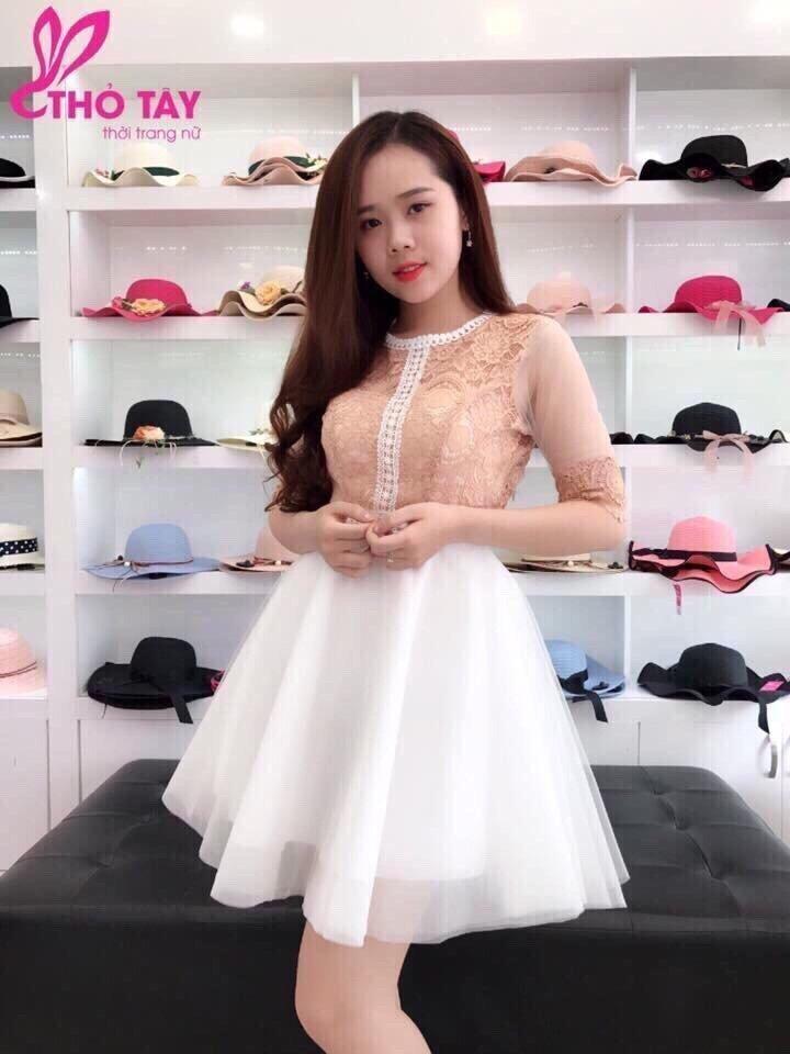 Đầm xòe dự tiệc