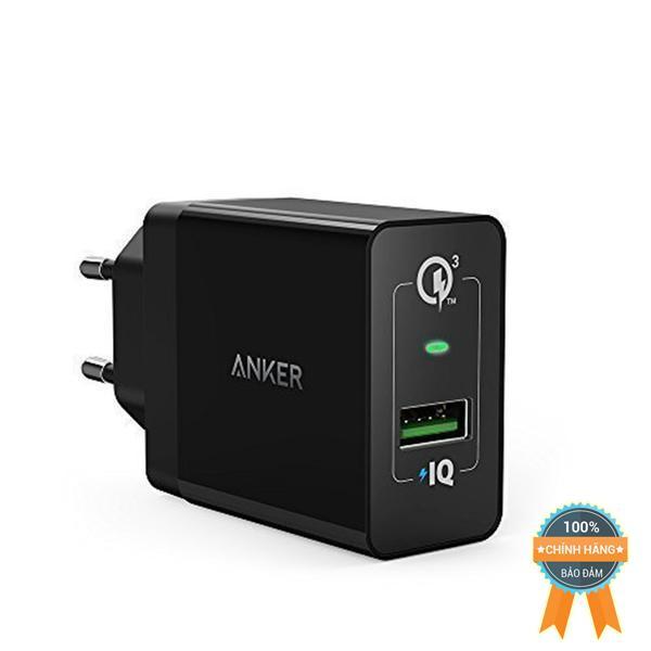 [HCM]Sạc Anker 1 Cổng 18w Quick Charge 3.0 (có PowerIQ) - [PowerPort+ 1] - A2013