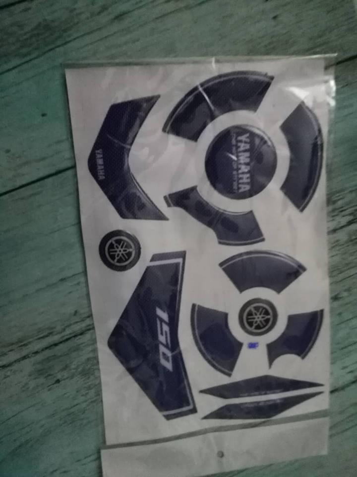 bộ tem decal dán lốc máy xe exciter 150
