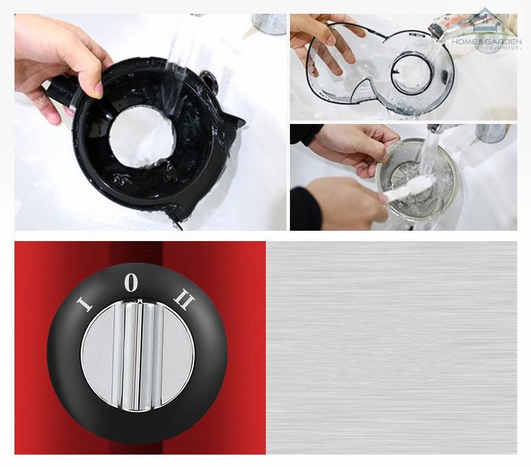 Máy ép chậm Ancee 200W (Màu Bạc) -  Home And Garden