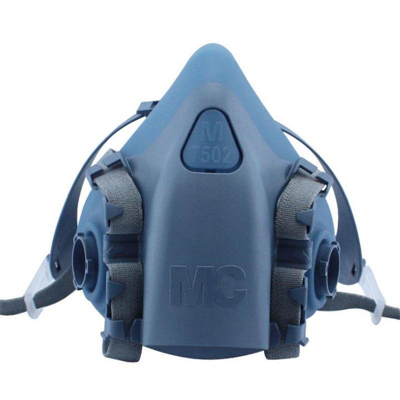 Mặt nạ phòng độc, chống khói, hoá chất 3M 7502 ( Chỉ có mặt nạ 3M 7502 không bao gồm 2 phin lọc, 2 ốp nhựa, 2 tấm lọc)