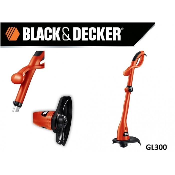 [HCM]GL300-B1 Black+Decker - Máy cắt cỏ cầm tay 300W (+ TẶNG RS300)