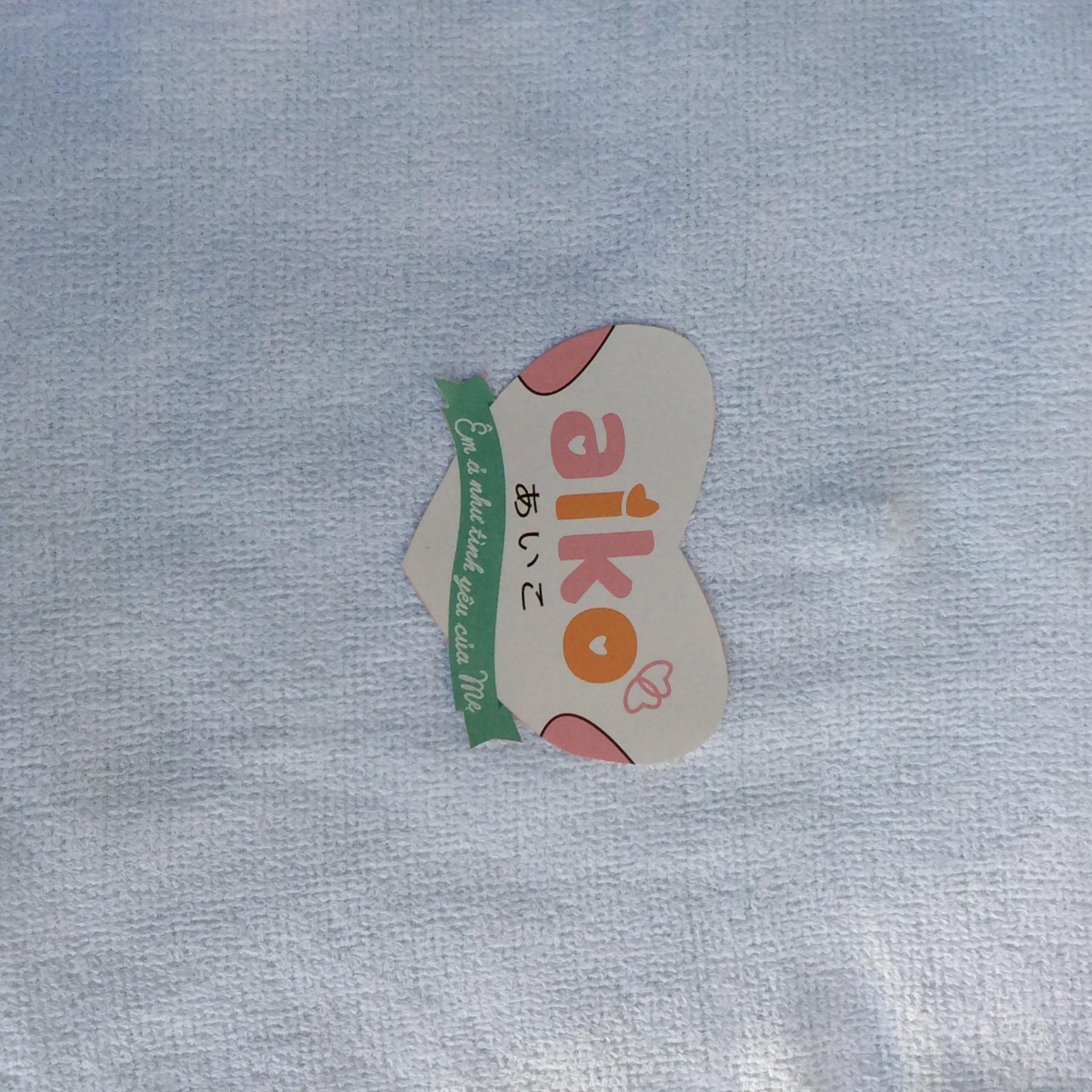 Tấm lót em bé chống thấm Aiko - 8 cái/gói