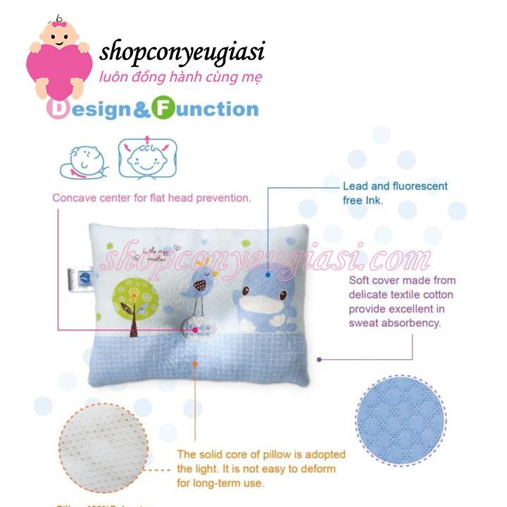 Gối Sơ Sinh KUKU KU2073