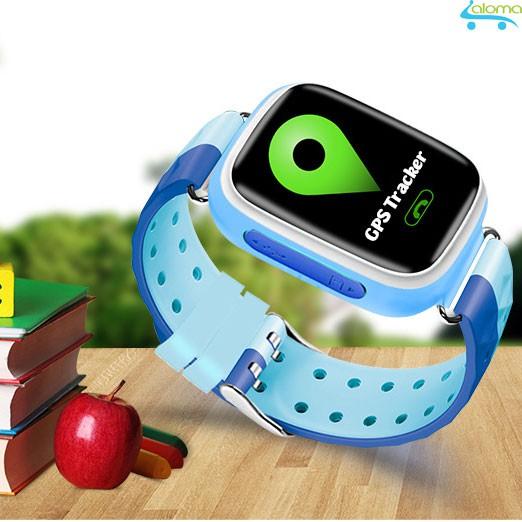 Đồng hồ định vị trẻ em GPS - Smart Watch Y5 có camera ( xanh dương)