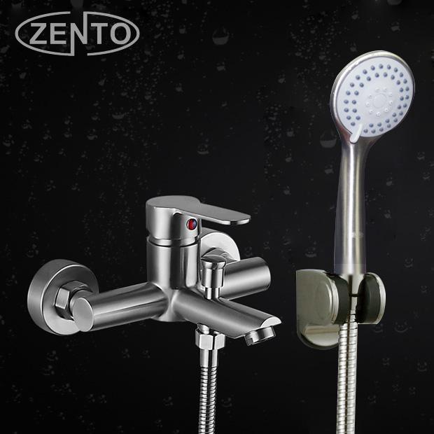 Cặp đôi sen tắm và vòi lavabo Inox304 Zento CB004