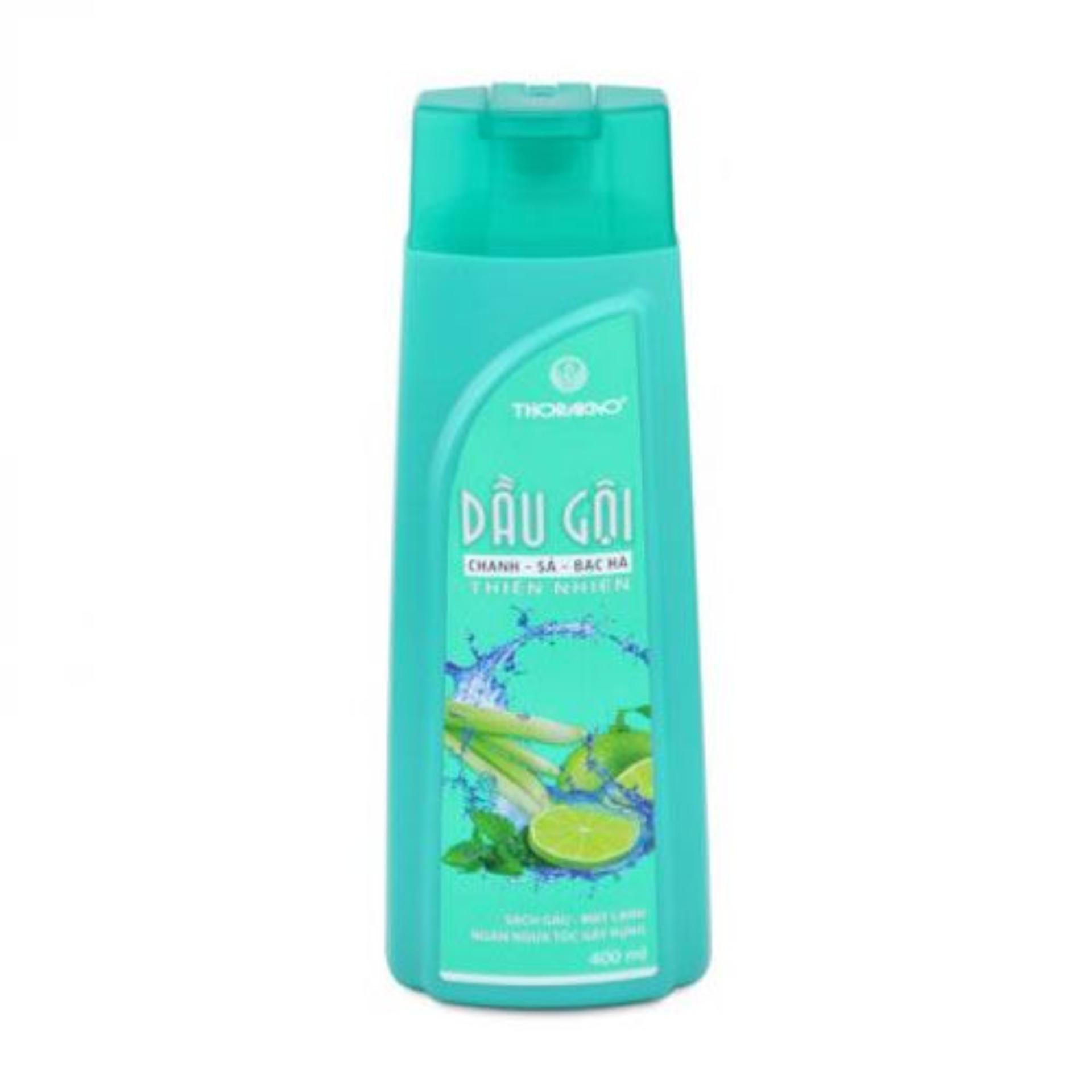DẦU GỘI CHANH - SẢ - BẠC HÀ THORAKAO 400ML