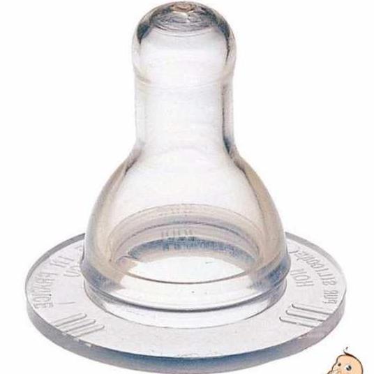 Ty bình sữa Pigeon Silicone cổ thường size M - đơn - num vu binh sua pigeon co thuong