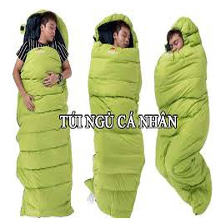Túi ngủ văn phòng siêu ấm (Xanh rêu)