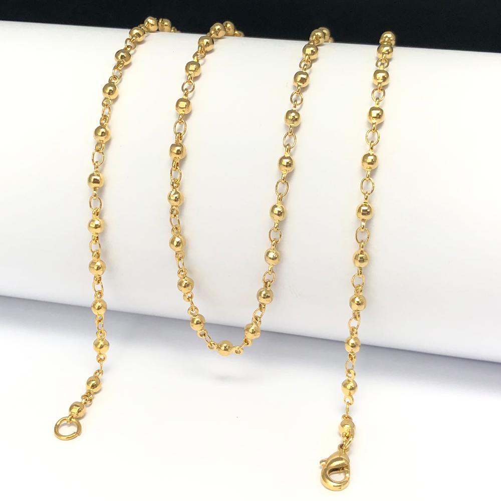 Dây chuyền nữ mạ vàng 24k cao cấp - dc057l5