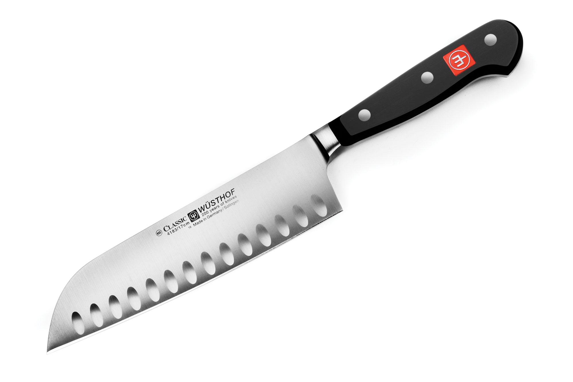 Dao bếp Santoku thép rèn 17cm 4183 Classic Wusthof