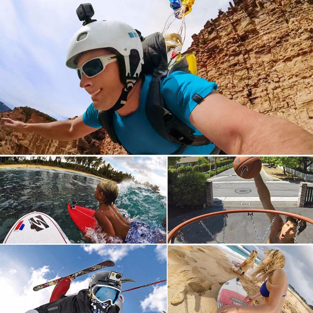 Bộ 4 keo 3M dán nón mũ bảo hiểm và 4 Mount cho GoPro Hero