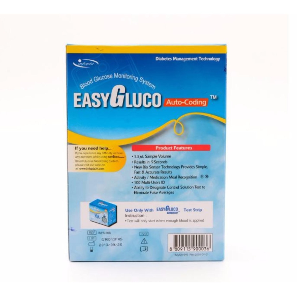 Máy đo đường huyết easy gluco